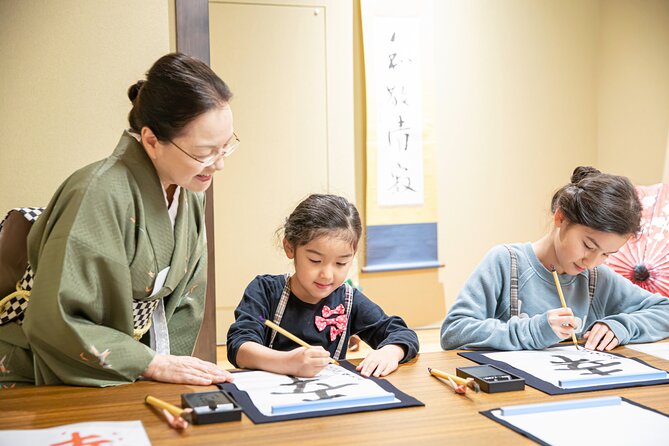 Japanese Calligraphy Workshop Kyoto