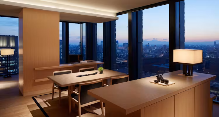 Aman Tokyo room with view