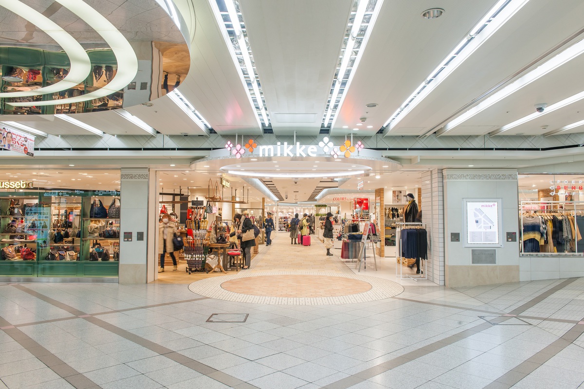 Underground mall in Osaka, Japan